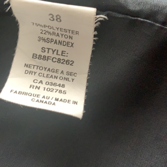 Navy Blue Blazer Size 38 - Femme Carriere - Picture 3 of 7